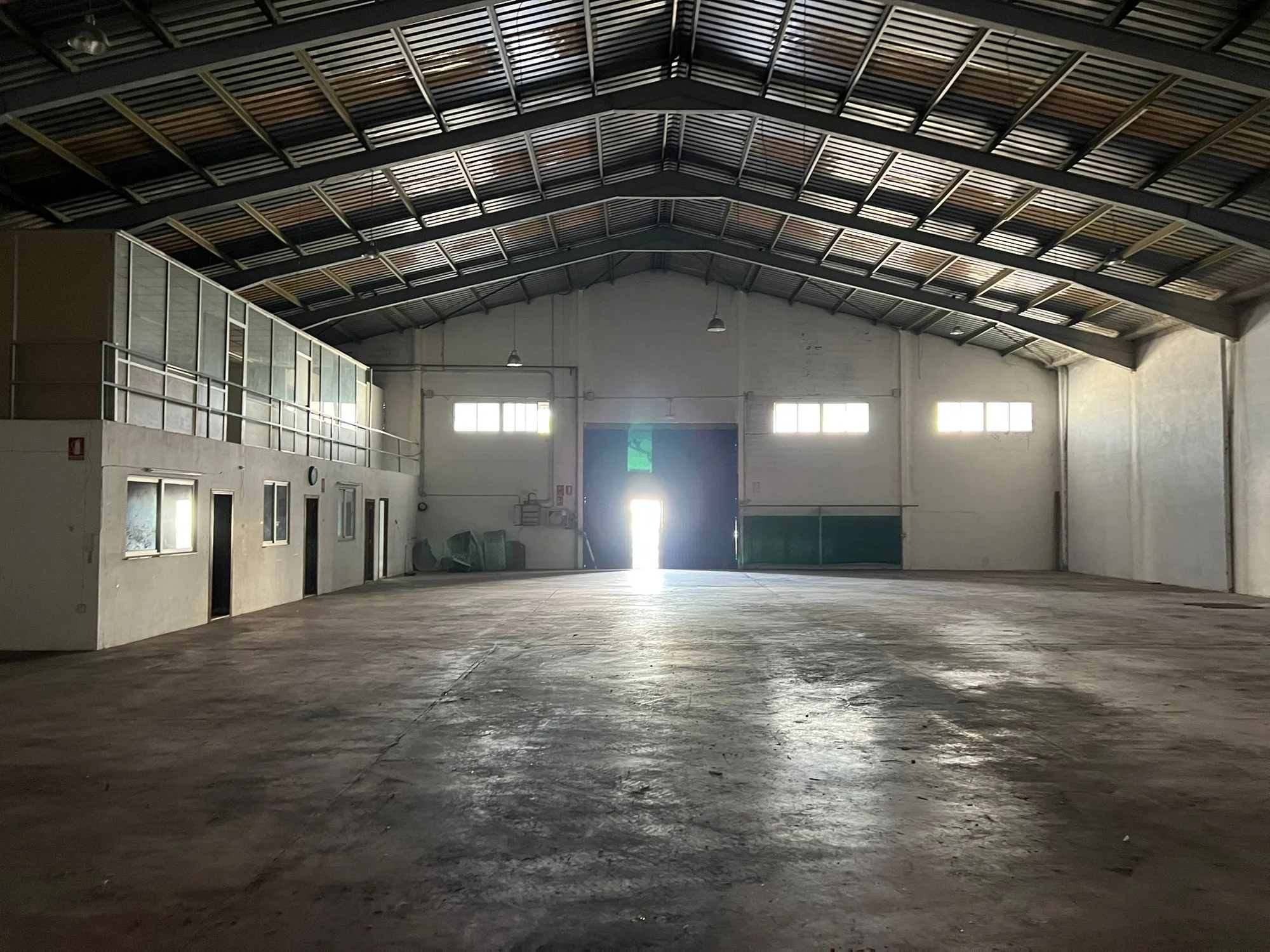 Industrial warehouse with commercial frontage