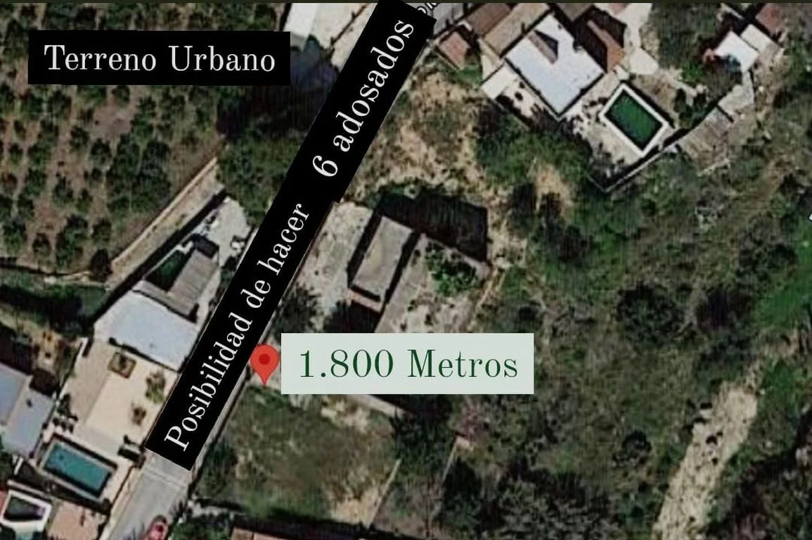 Parcela urbana cerca de Torrent, 1.800 m²