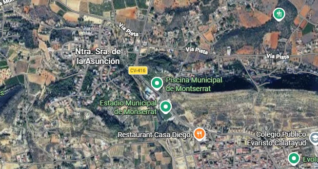Parcela urbana en Montserrat de 1.067 m²