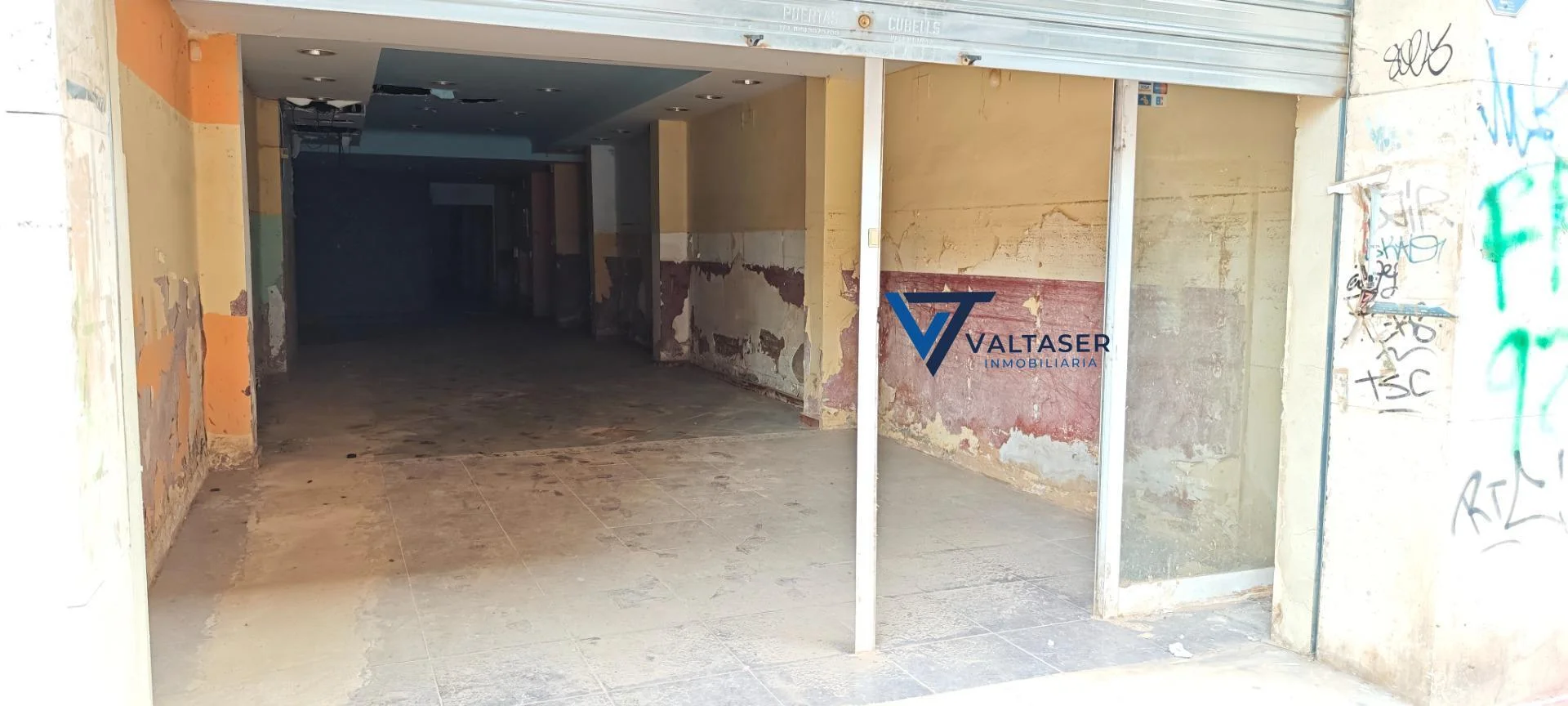 Commercial premises with vertical extension potential