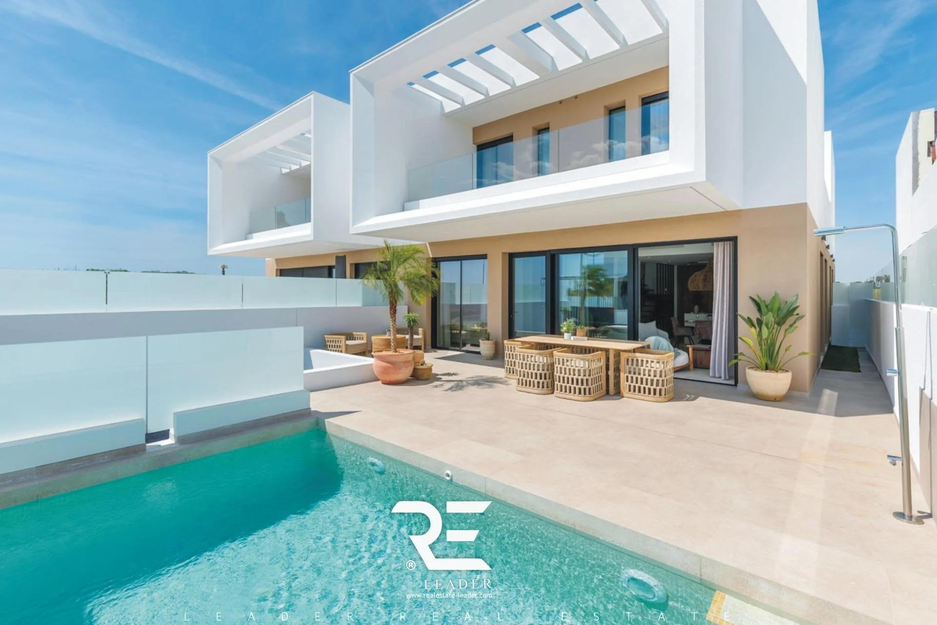 Three-bedroom townhouse with private pool