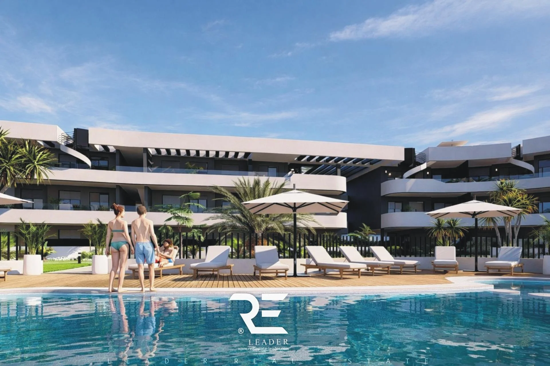 Desarrollo de apartamentos costeros en Los Alcázares