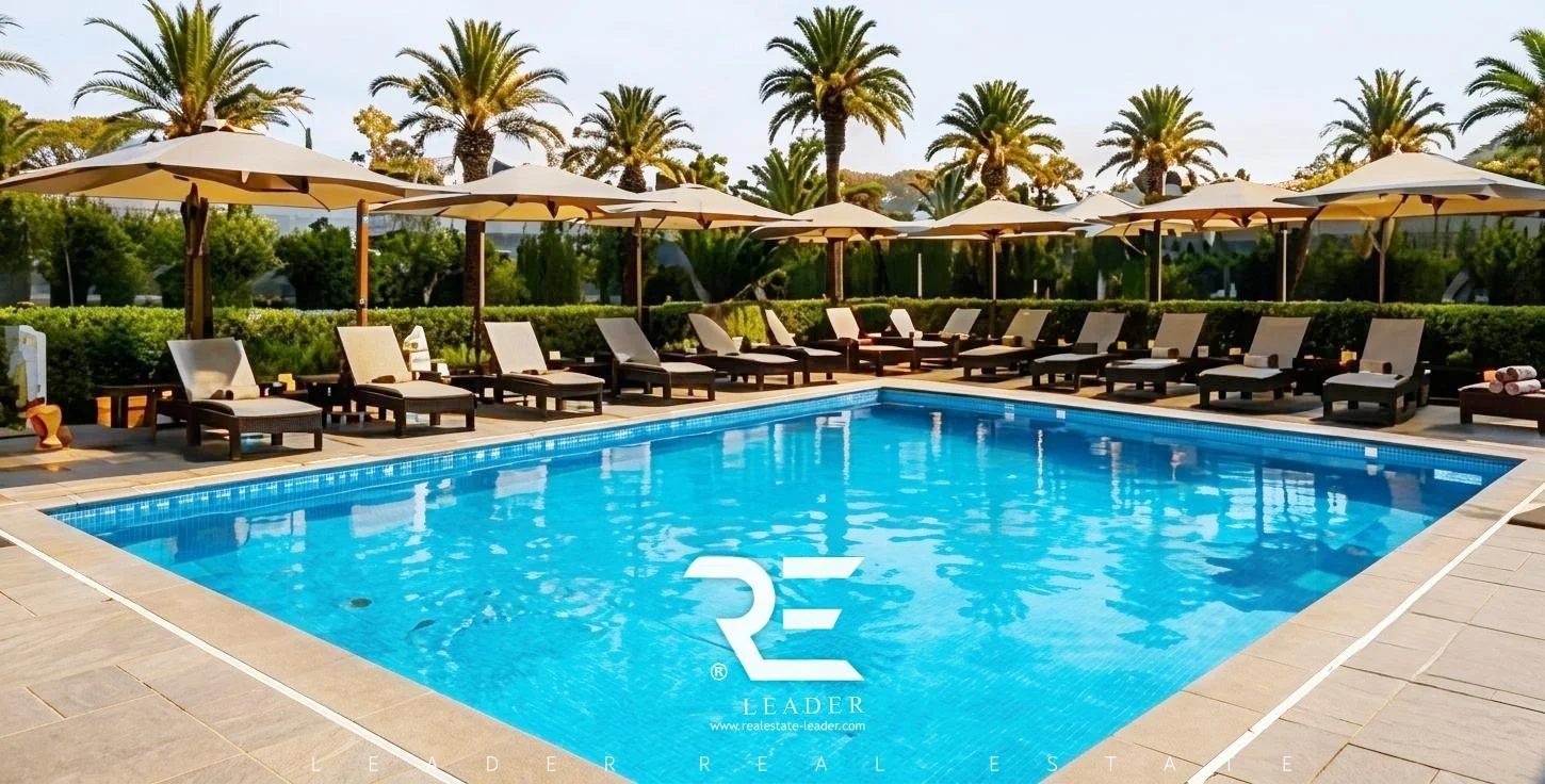 Furnished coastal apartment with amenities