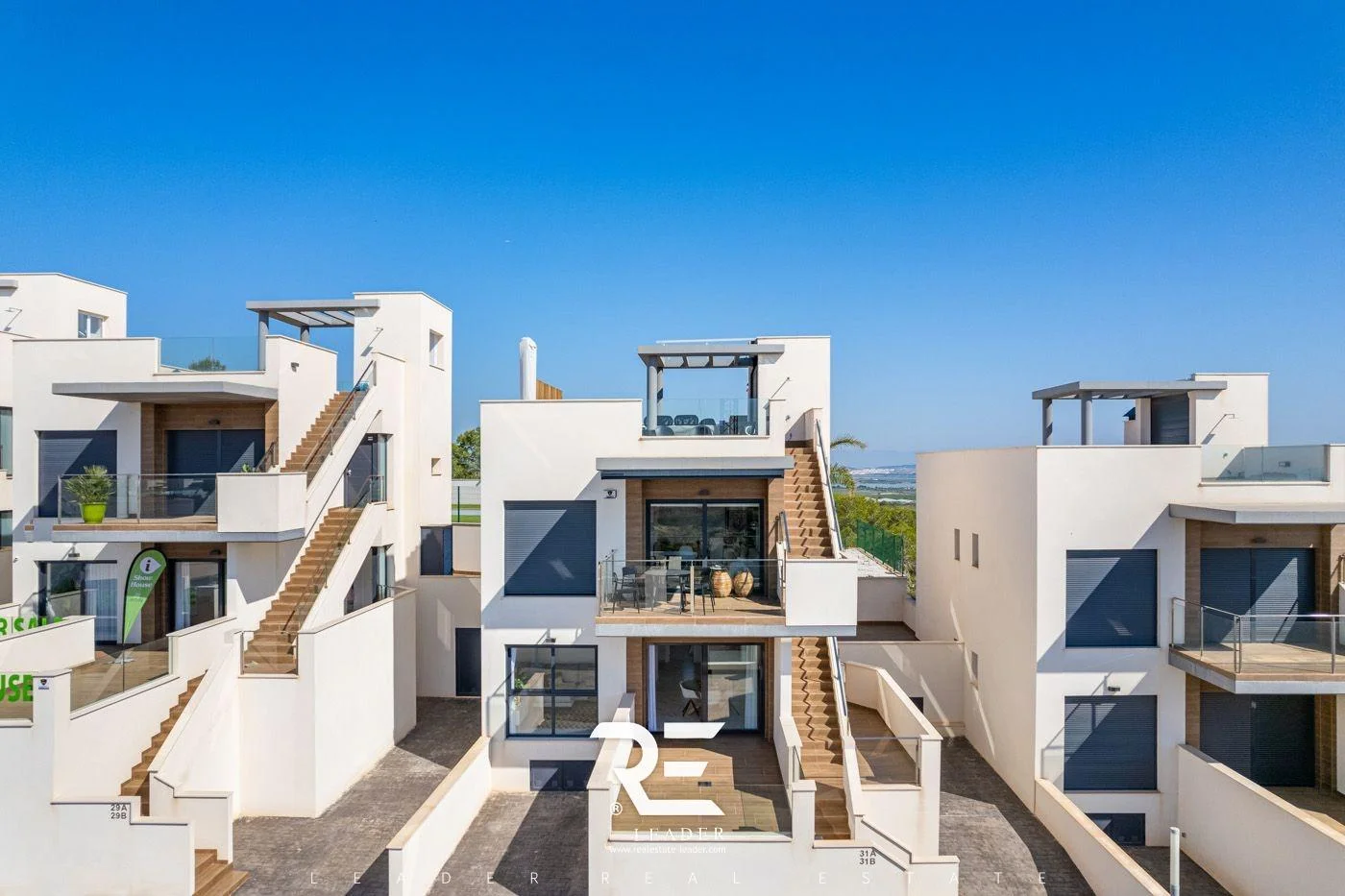 Bungalows near San Miguel, communal pool
