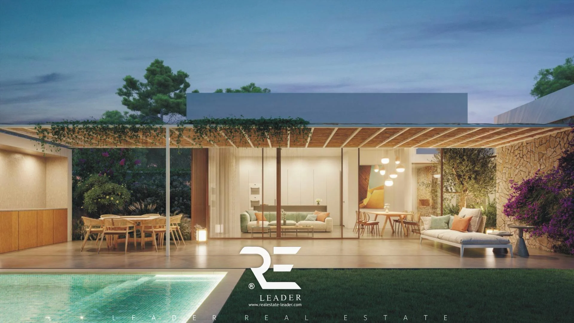 Chalet con piscina privada en Denia