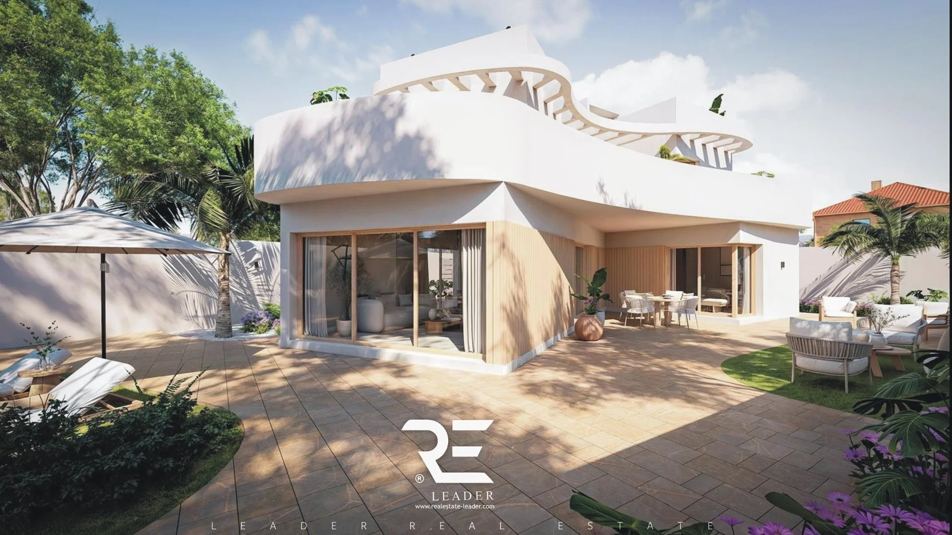 Sea-view villa with private pool