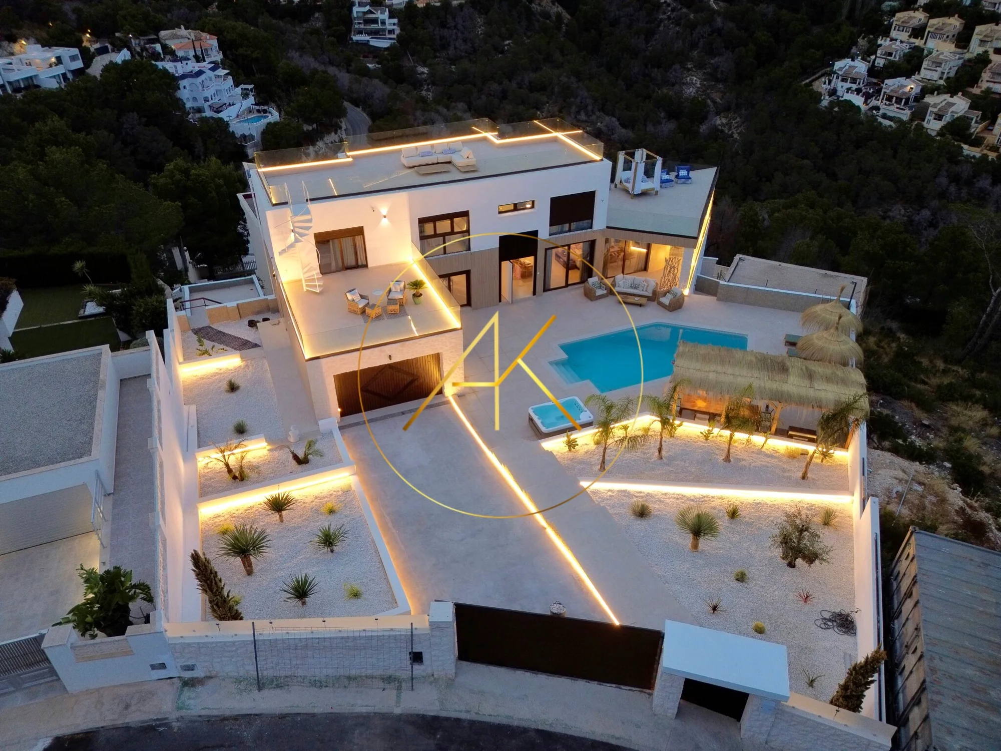Altea Hills villa with sea views