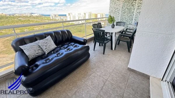 Tourist-licensed coastal apartment with terrace