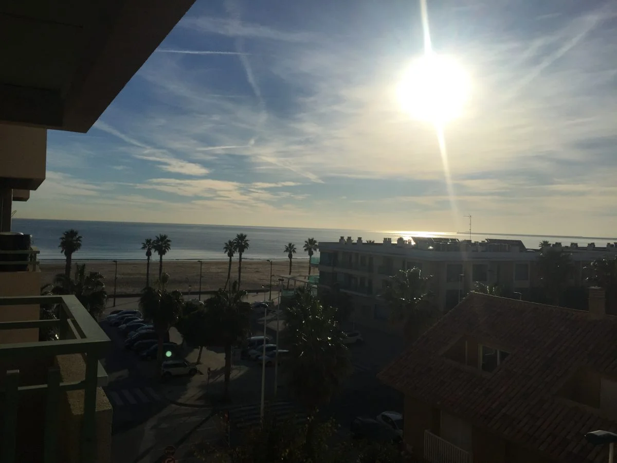 Apartamento con vistas al mar en Patacona, 2 habitaciones
