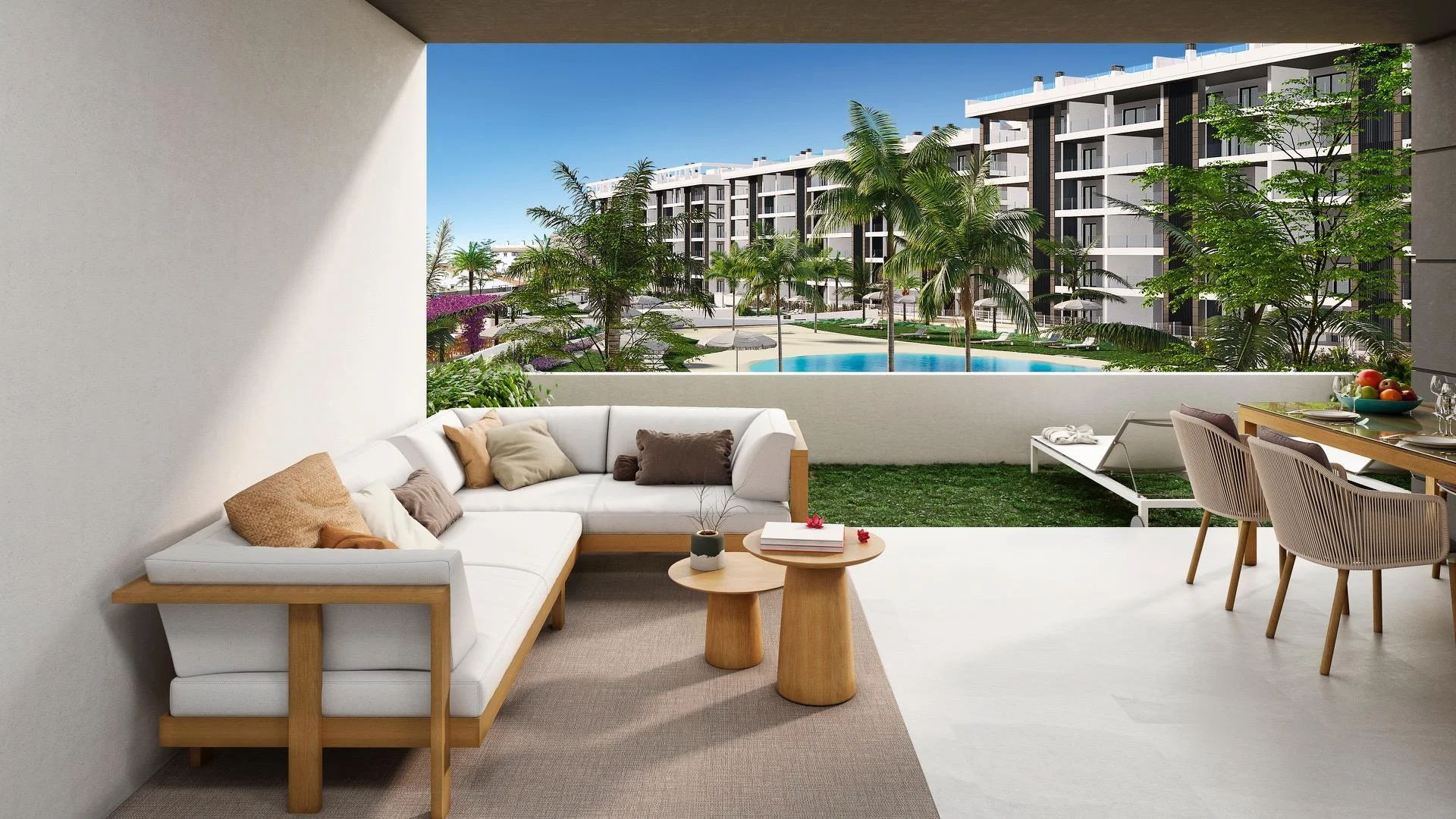 New-build sea-view apartments in Torreblanca