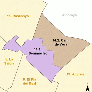 Piso cuidado en Benimaclet, 3 dormitorios