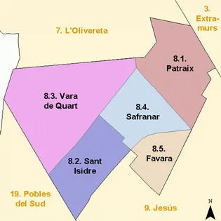 Piso en Patraix de 120 m² y tres dormitorios