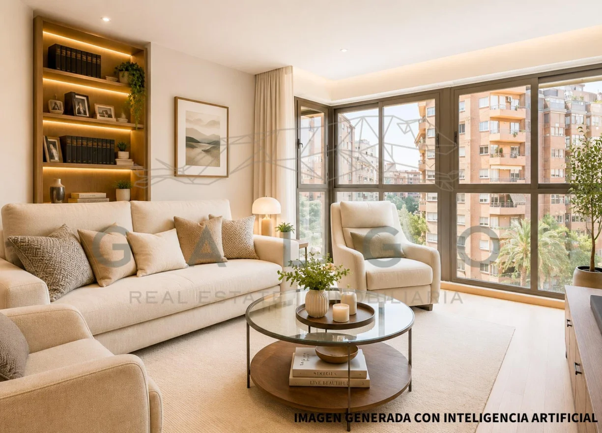 Renovated Valencia flat, 3 bedrooms