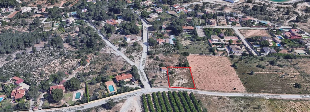 Parcela rústica cerca de Bétera, 993 m²