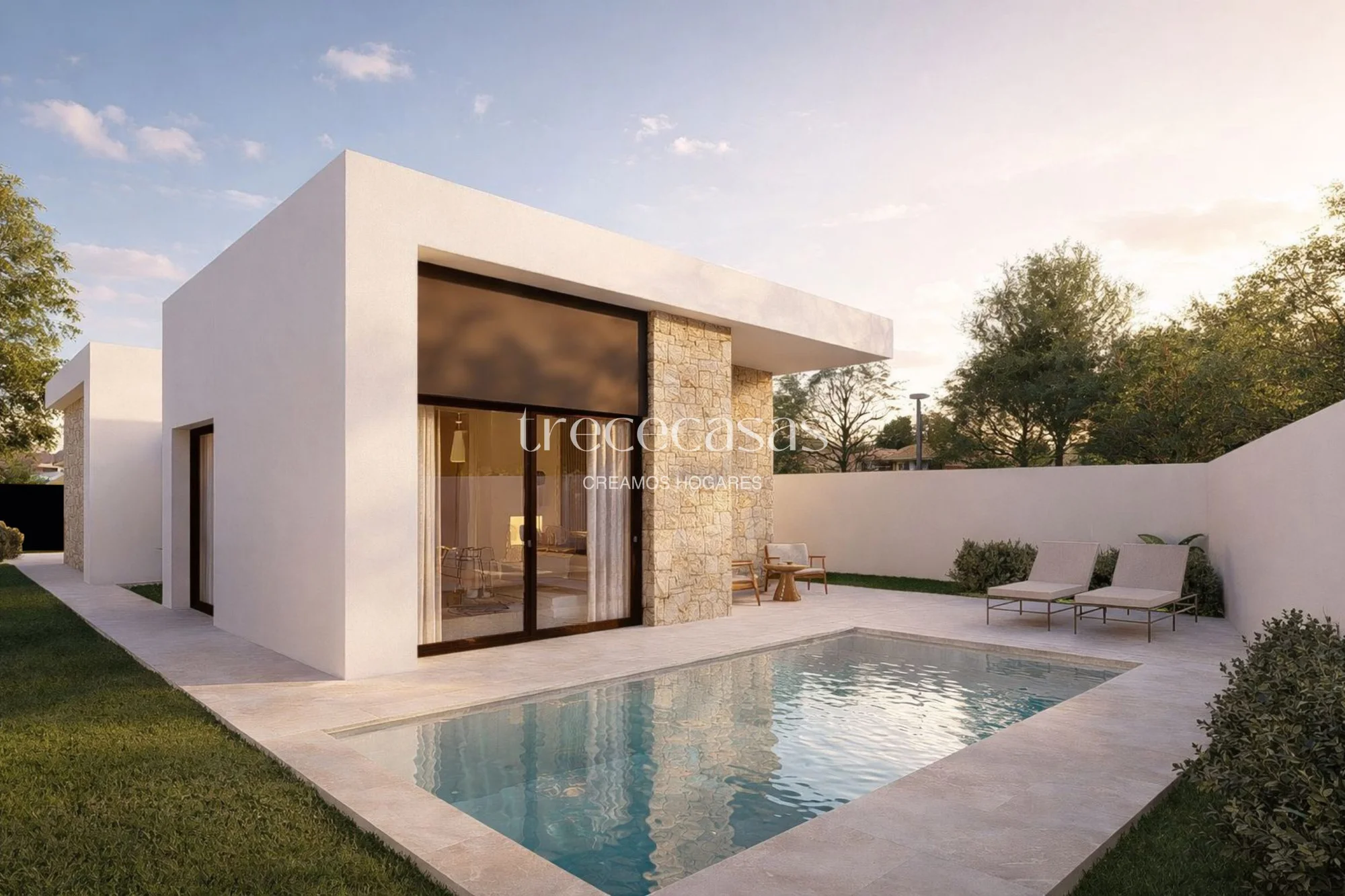 New chalet near Valencia, 3 bedrooms