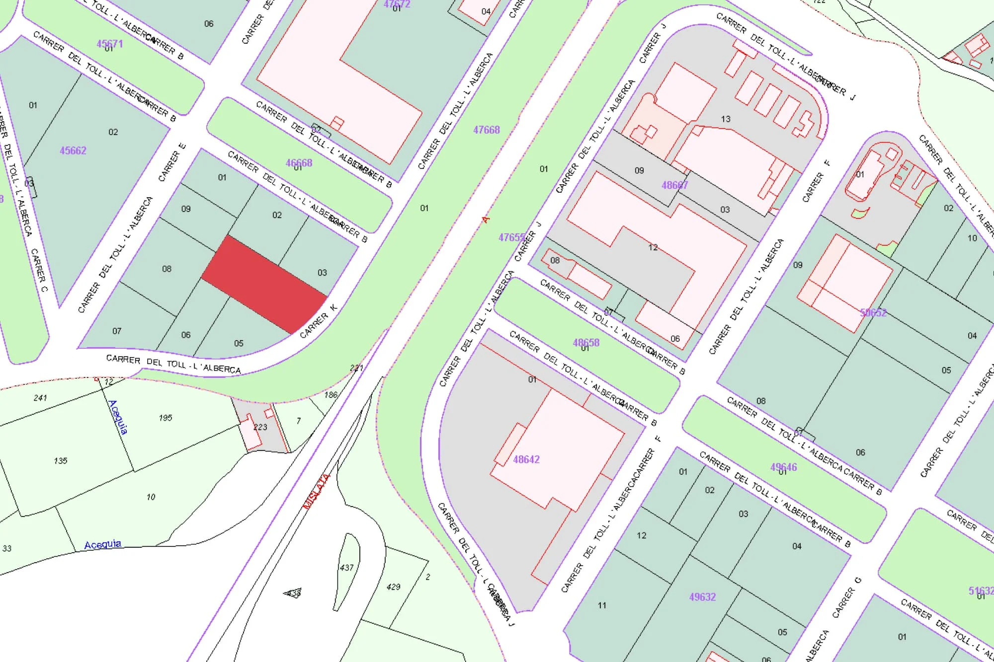 Tertiary-use land in Torrente, 2,452 m²