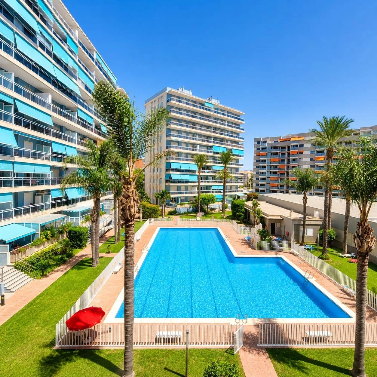 Apartamento moderno en Gandia con vistas a piscina