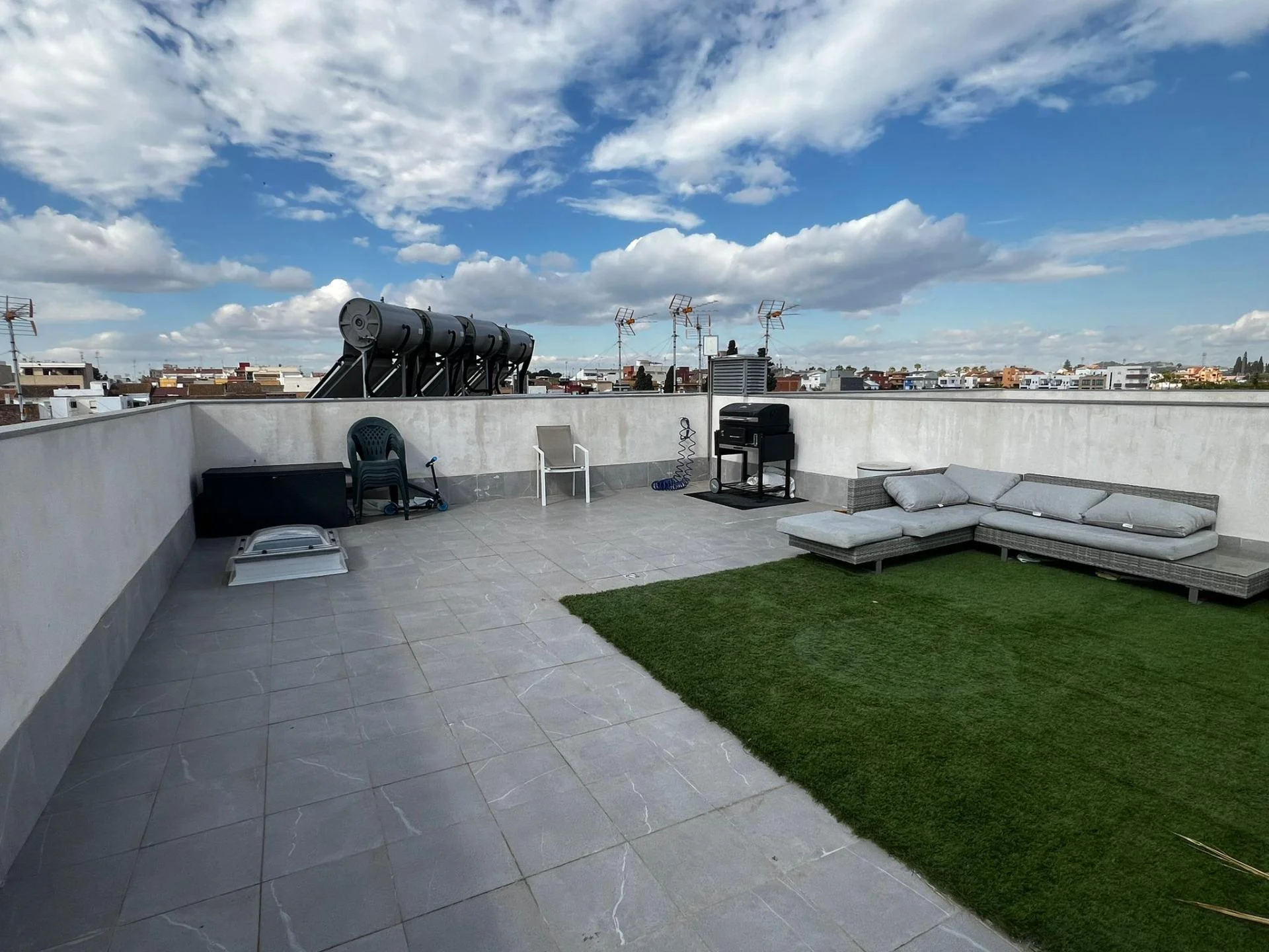 Ático dúplex con dos terrazas