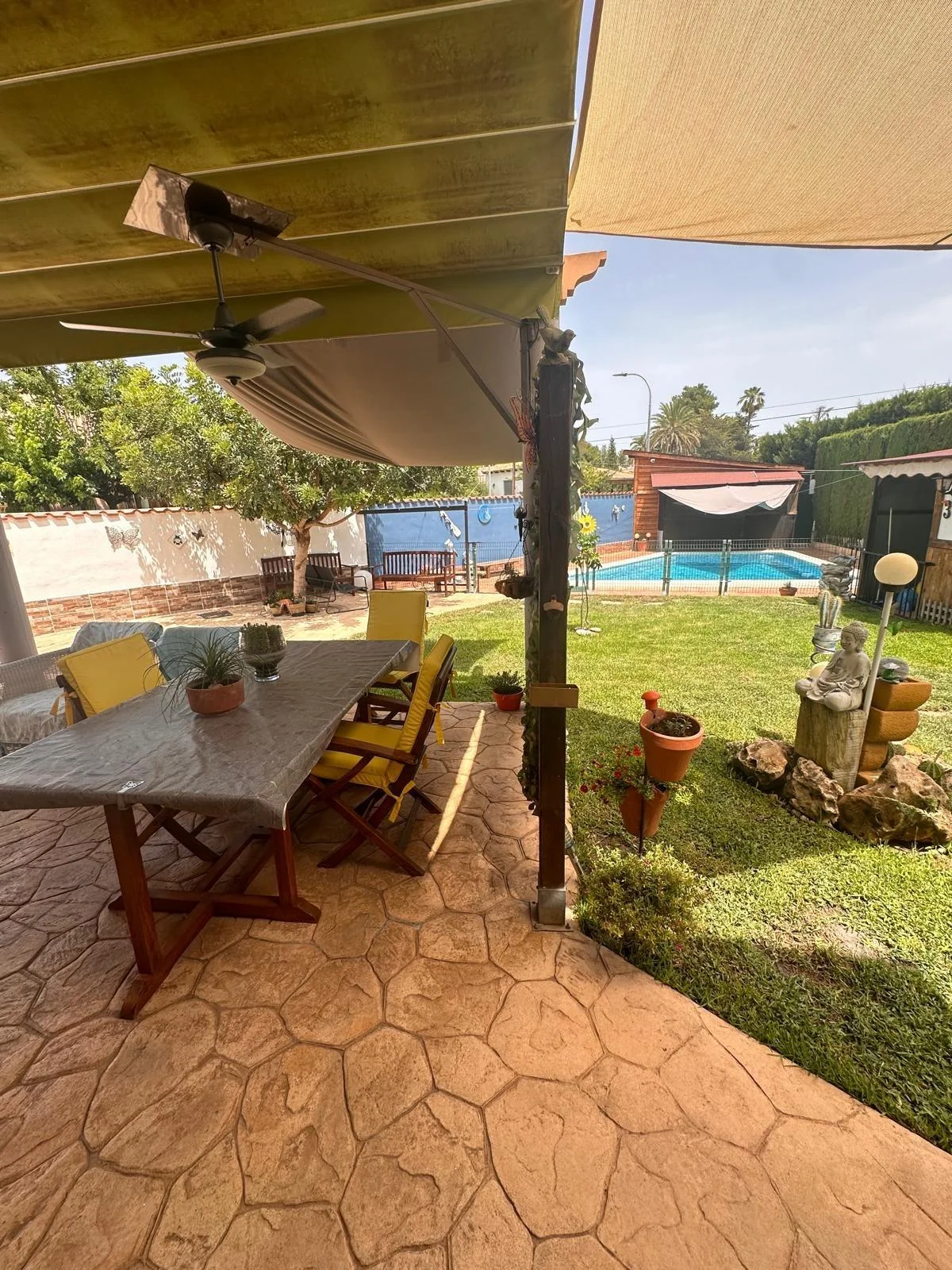 Three-storey townhouse with private pool