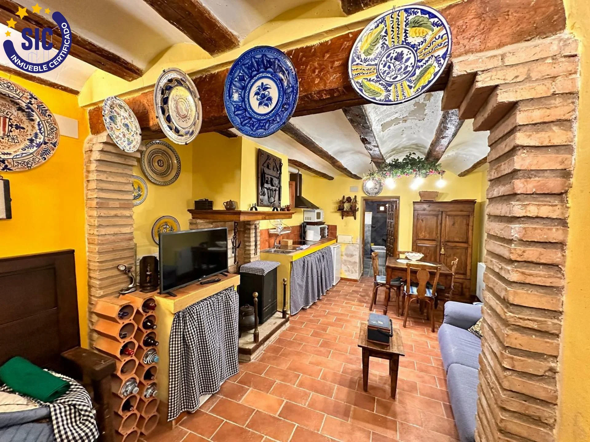 Reformed rustic house, 3 bedrooms