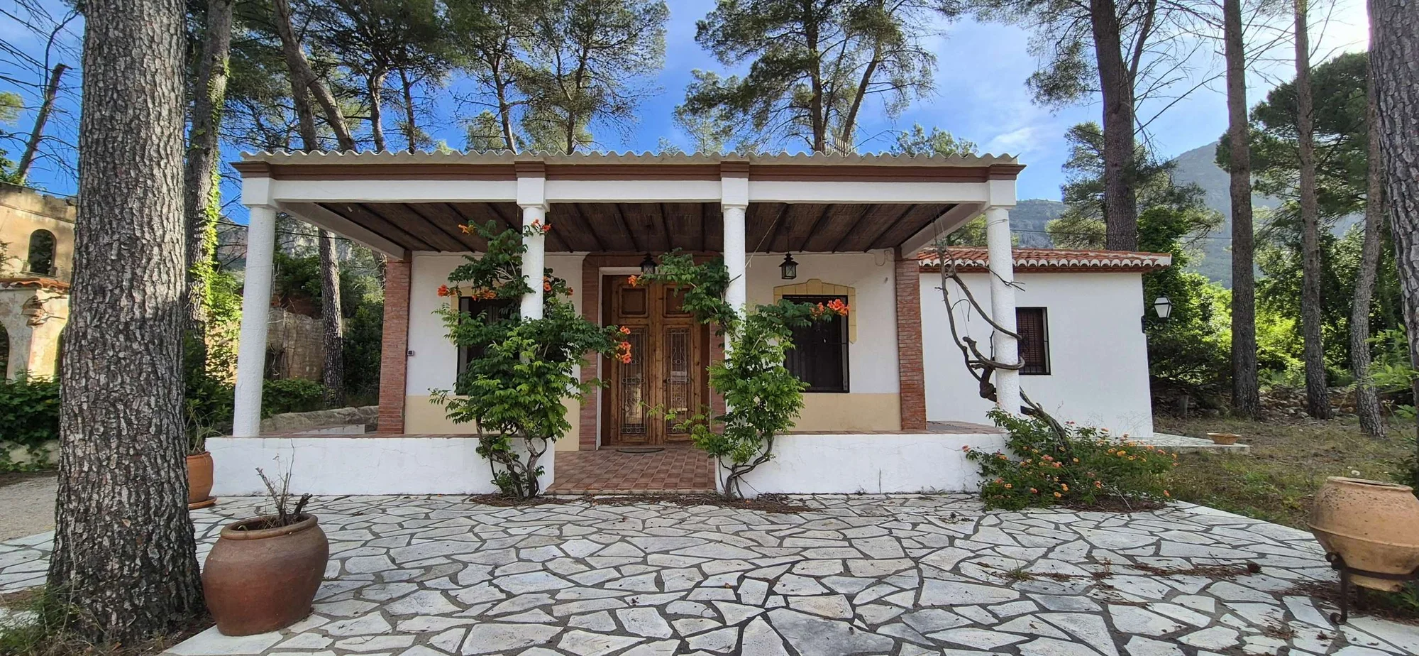 Mountain-view chalet with 980 m² plot