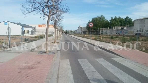 Urban commercial plot near Sagunto port