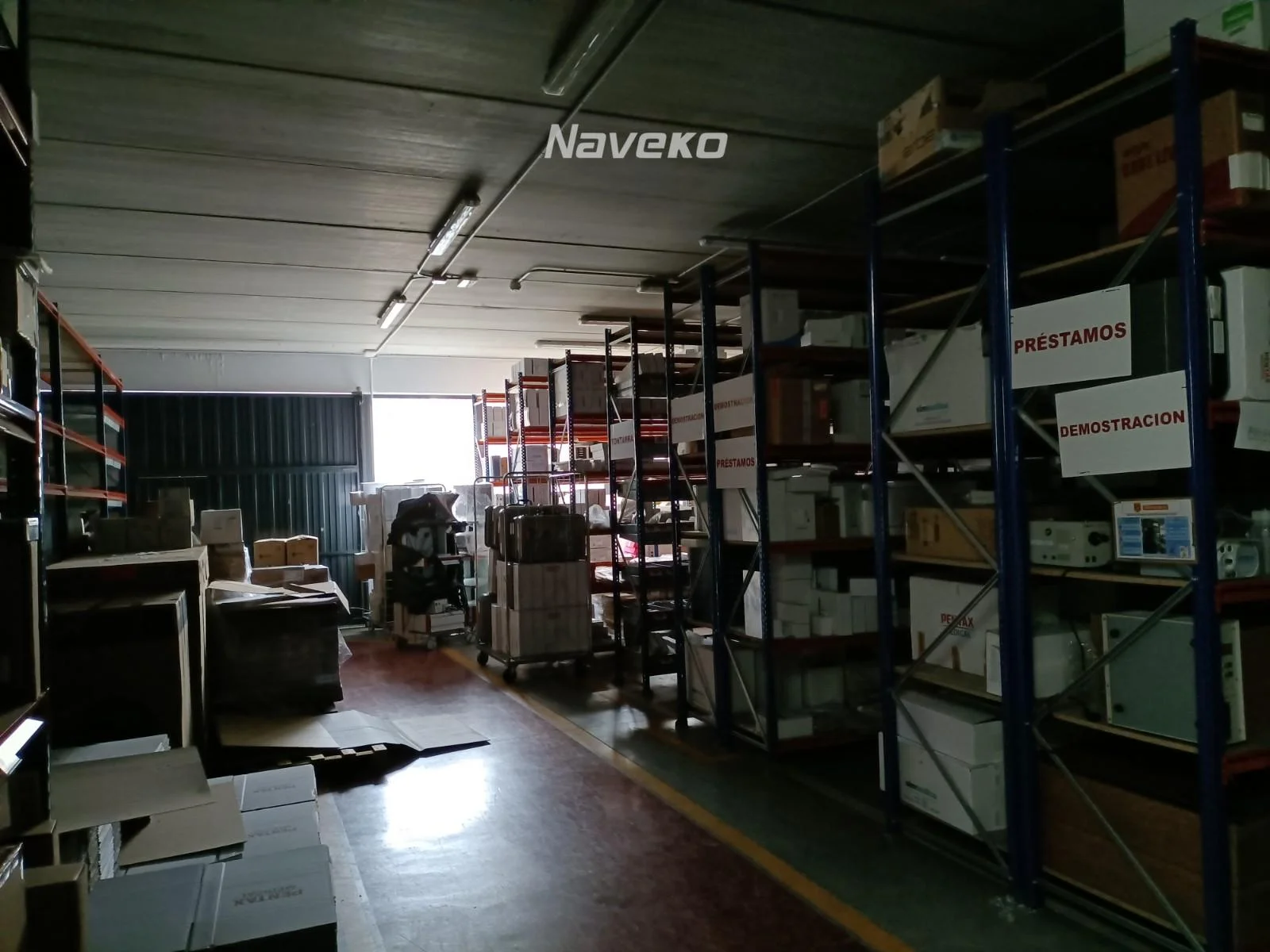 Rented industrial warehouse, 1,824 m²