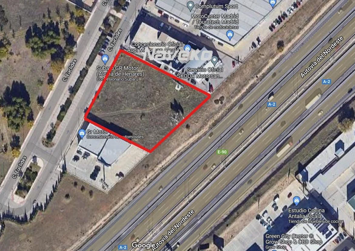 Industrial plot in Alcalá, 4,729 m²
