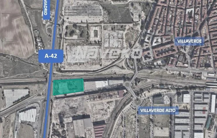 Suelo industrial en Villaverde, 13.212 m²