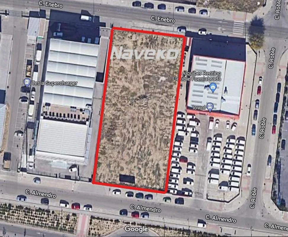 Urbanized industrial plot in Fuenlabrada