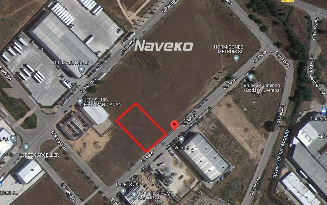 Logistics plot near Madrid, 1,509 m²
