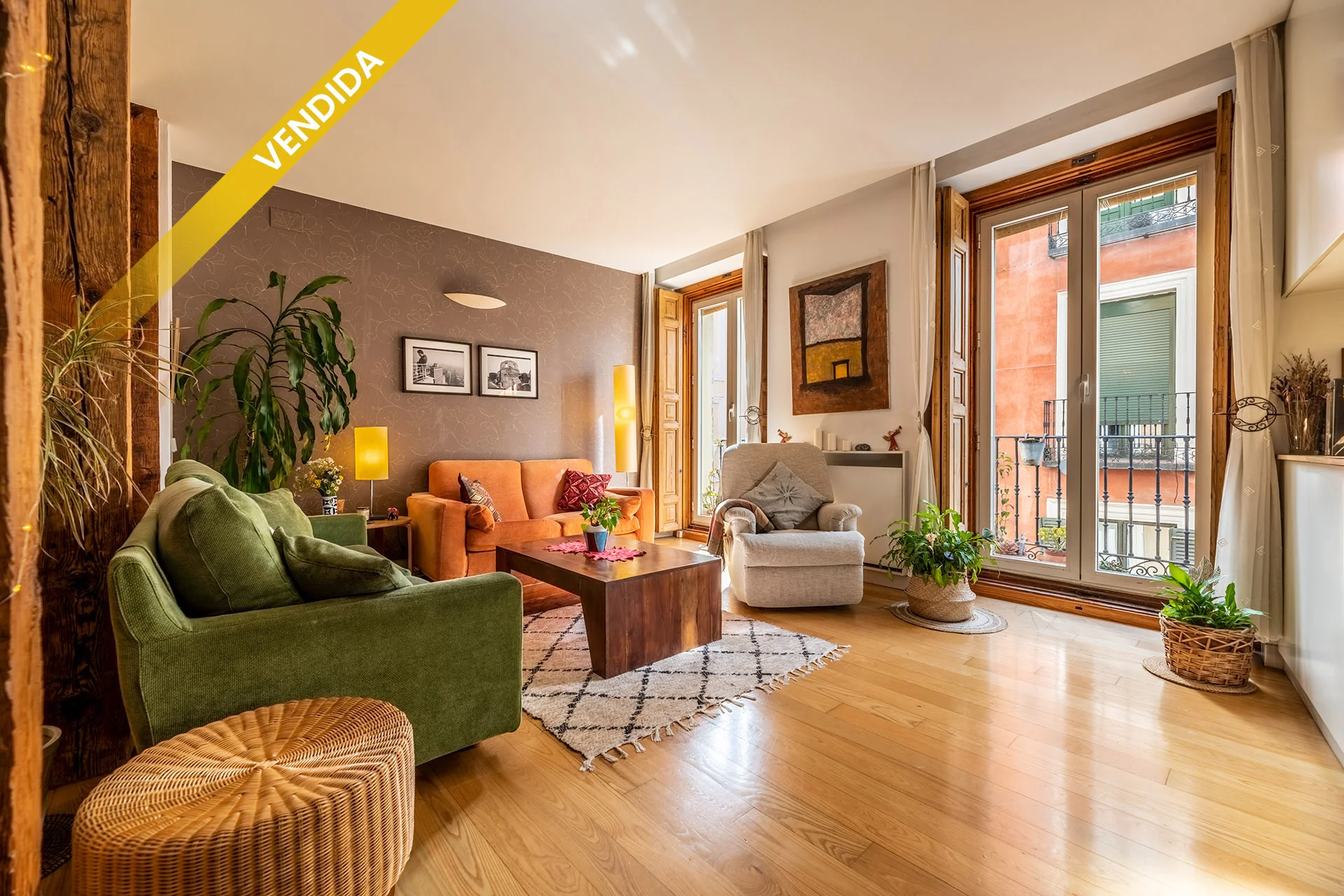 Renovated Palacio apartment, 136 m²