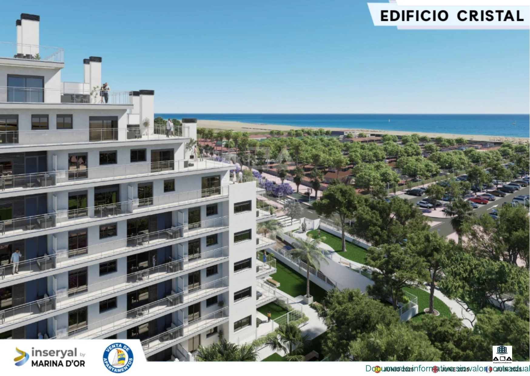 Apartamento costero nuevo en planta baja, 2 dormitorios