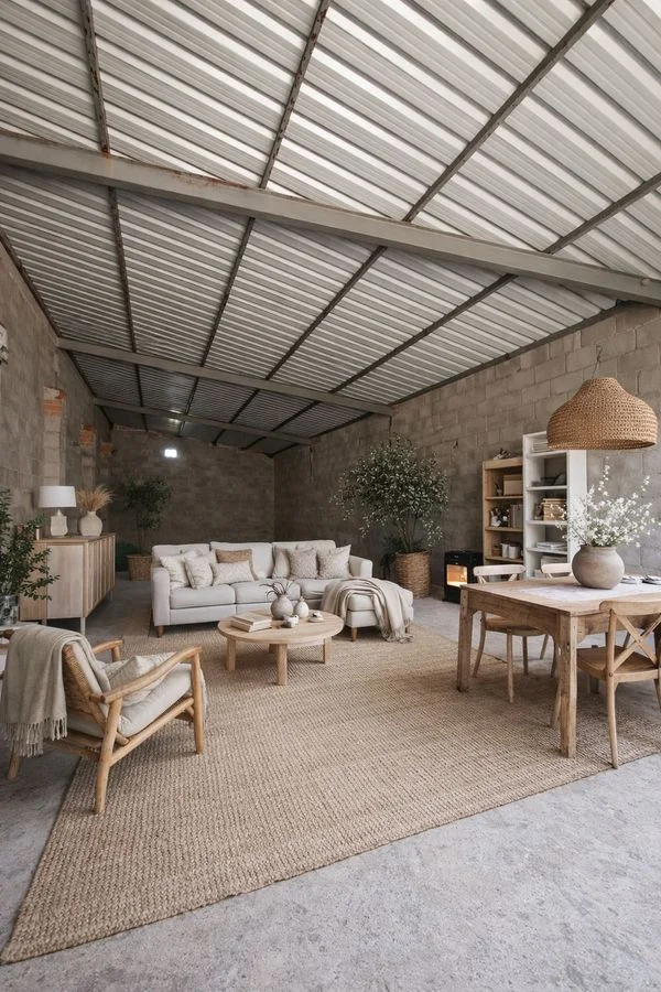 Nave industrial rústica de 234 m²