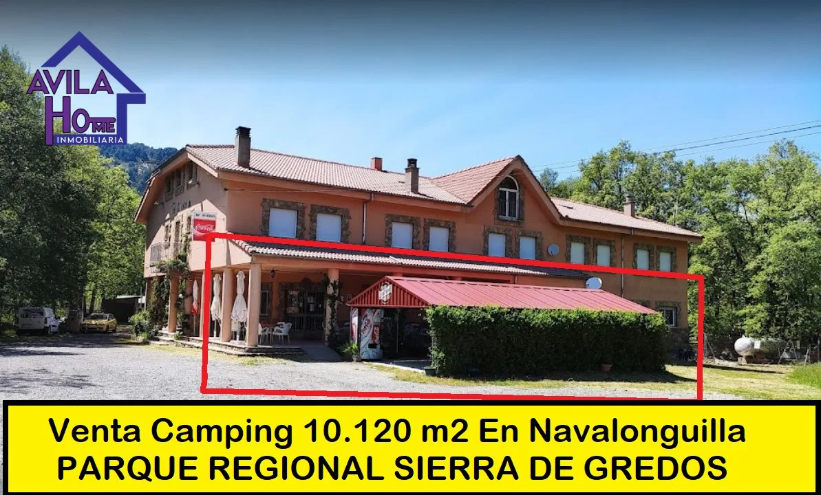 Camping con licencia y restaurante