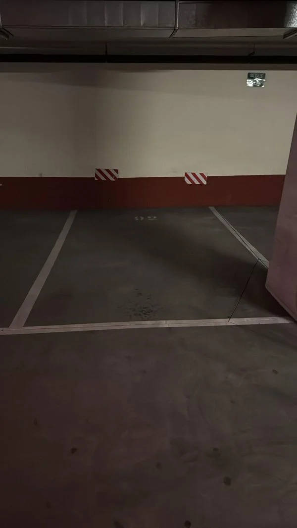 Covered garage space for large car