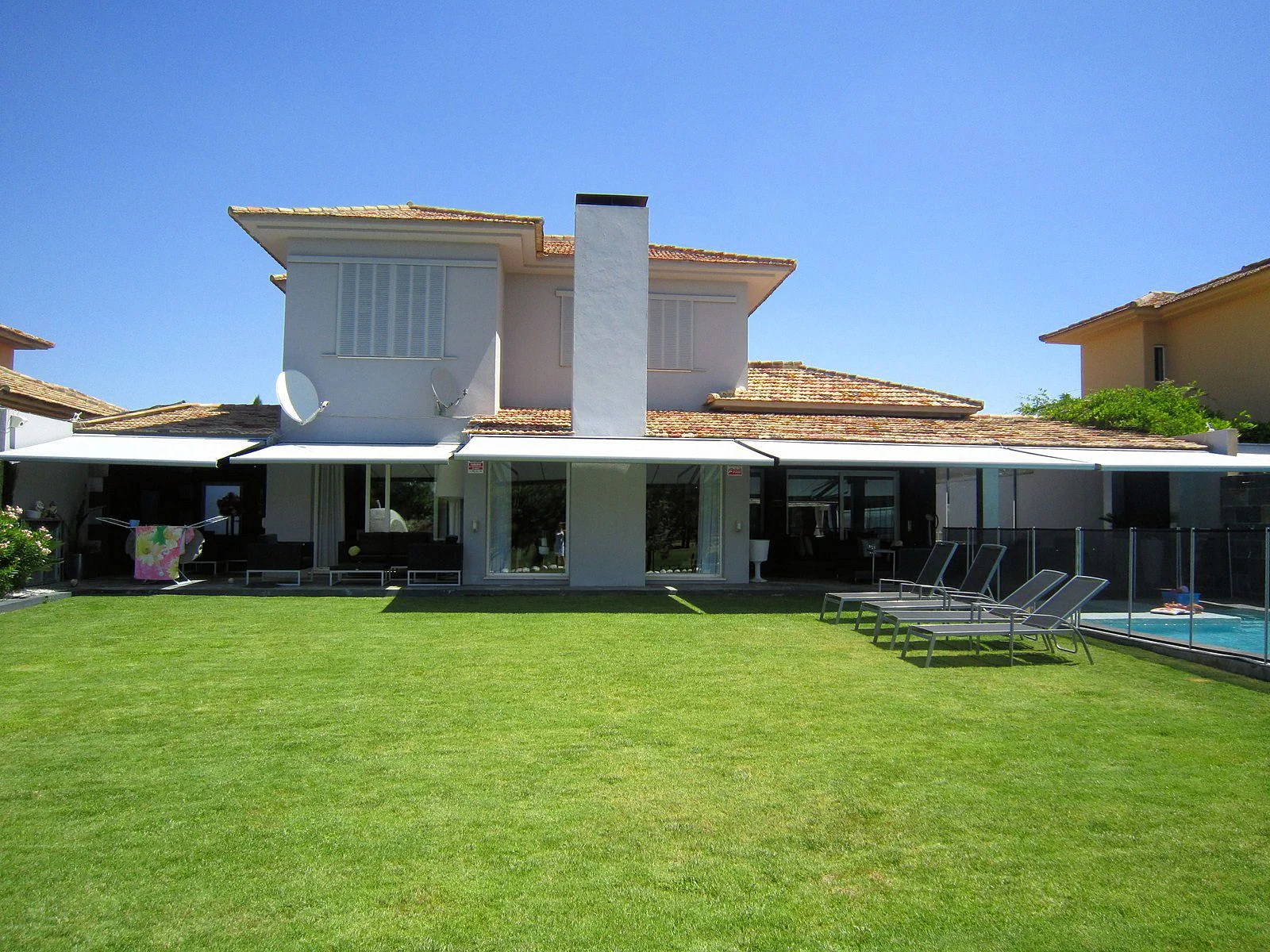 Villa de cinco dormitorios junto al golf
