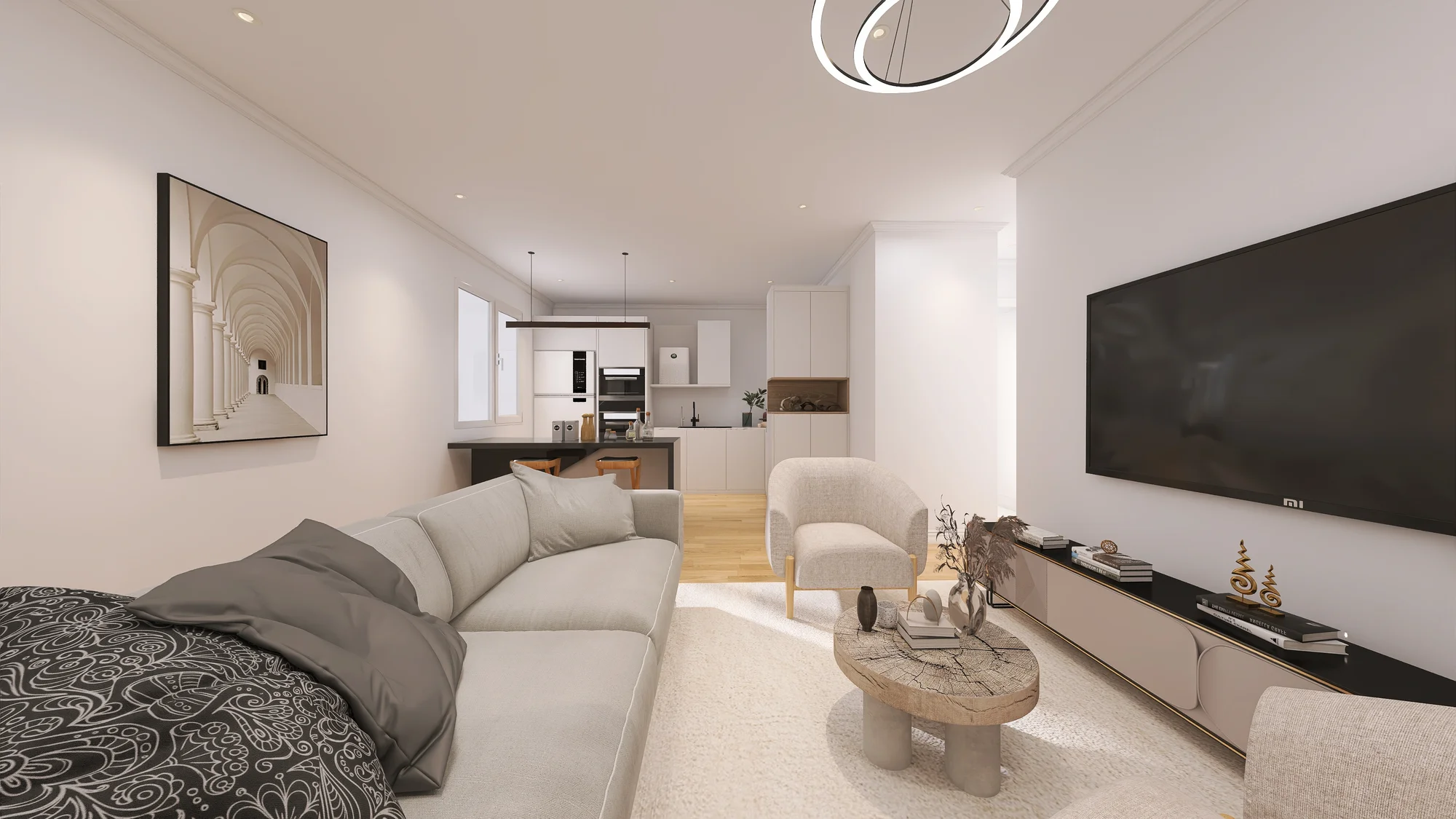 Renovation flat in Arganzuela, 86 m²