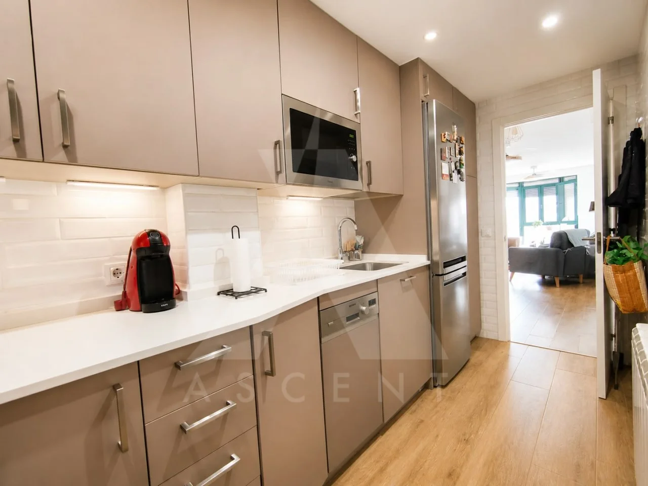 Bright two-bedroom flat in Azuqueca