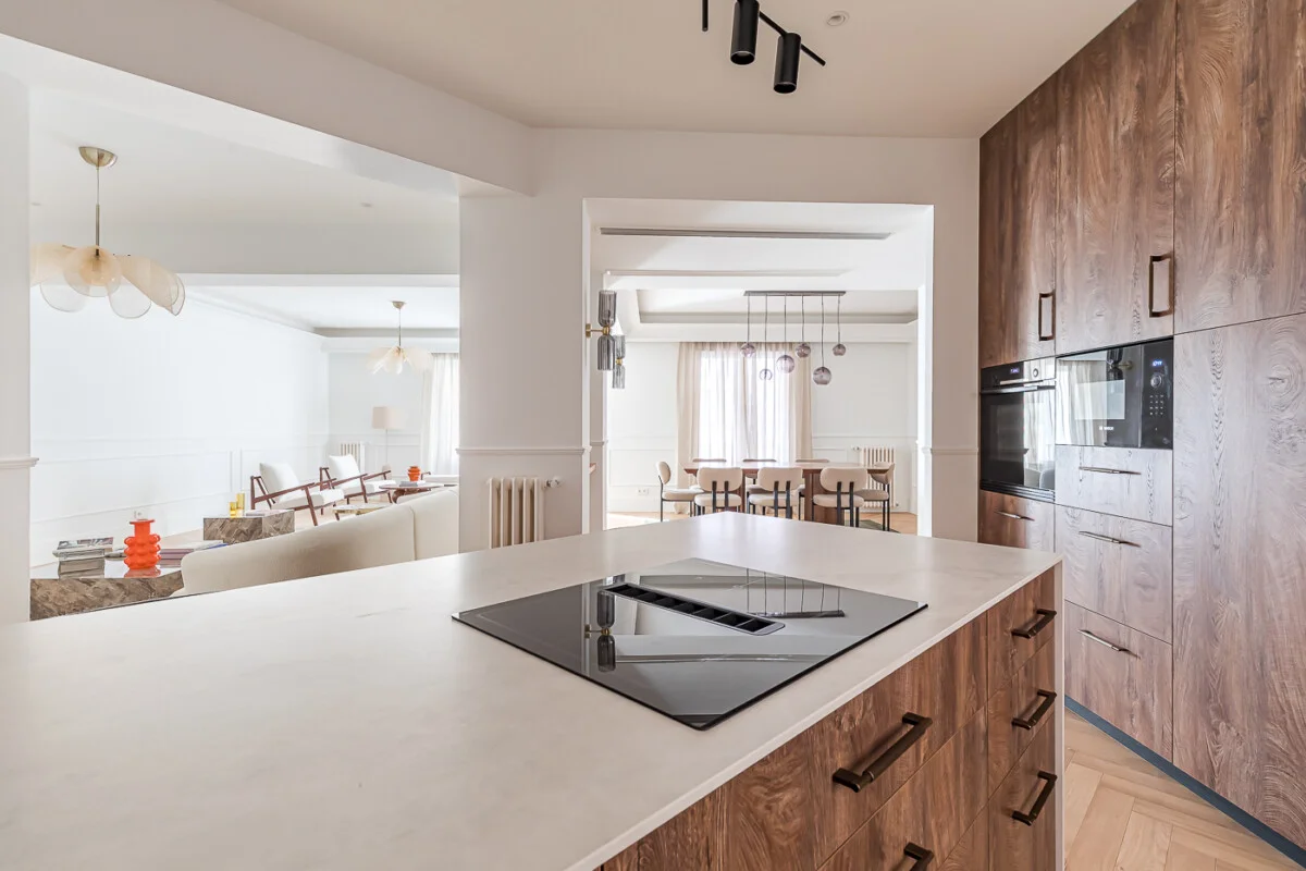 Luxury Madrid flat, three en-suite bedrooms