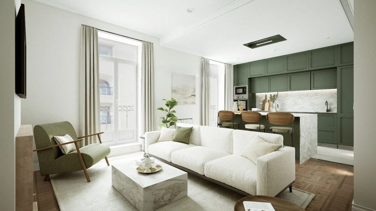 Vivienda de lujo reformada en Almagro, 218 m²