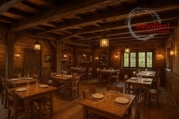 Equipped restaurant with four floors