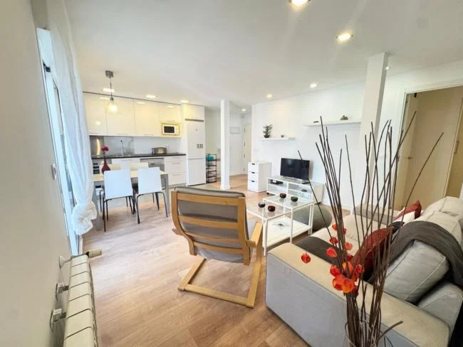 Renovated three-bedroom flat in Getafe