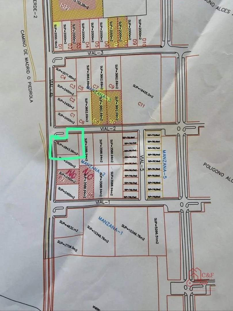 Rural plot near golf course