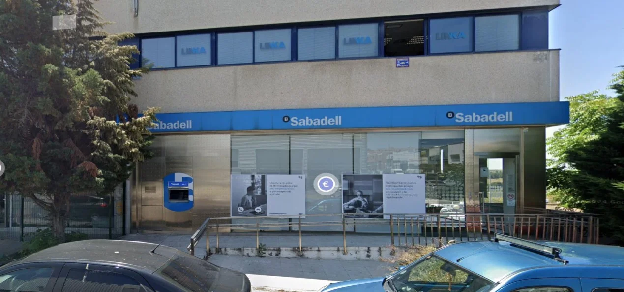 Local alquilado a banco en Rivas