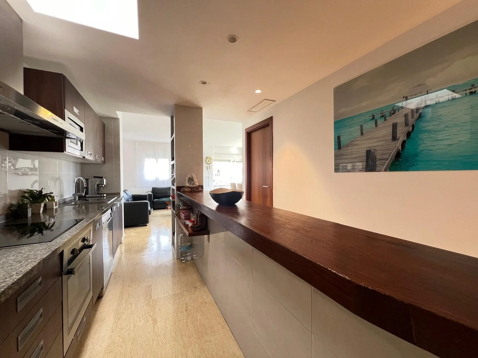 Ático con vistas al mar y 134 m² de terrazas