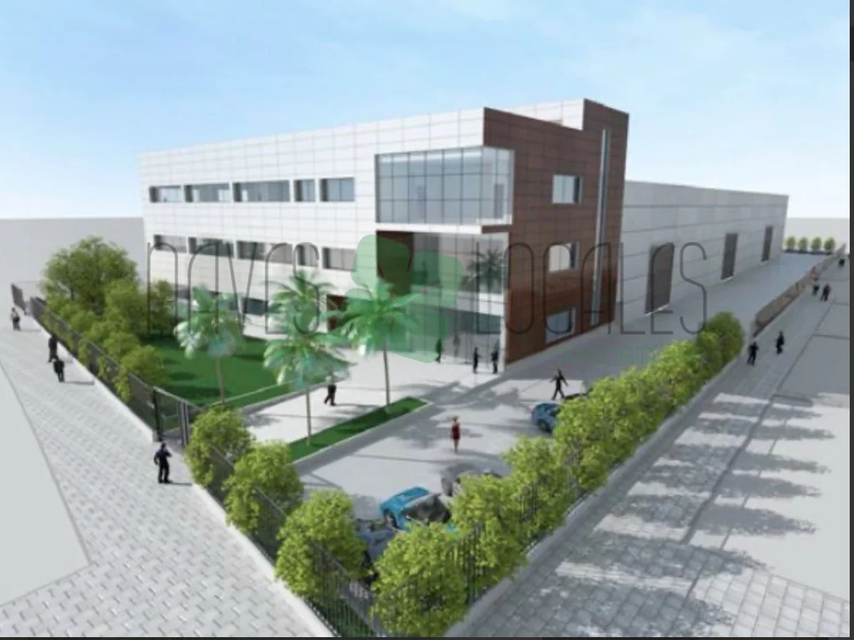 Industrial warehouse under construction, 5,946 m²