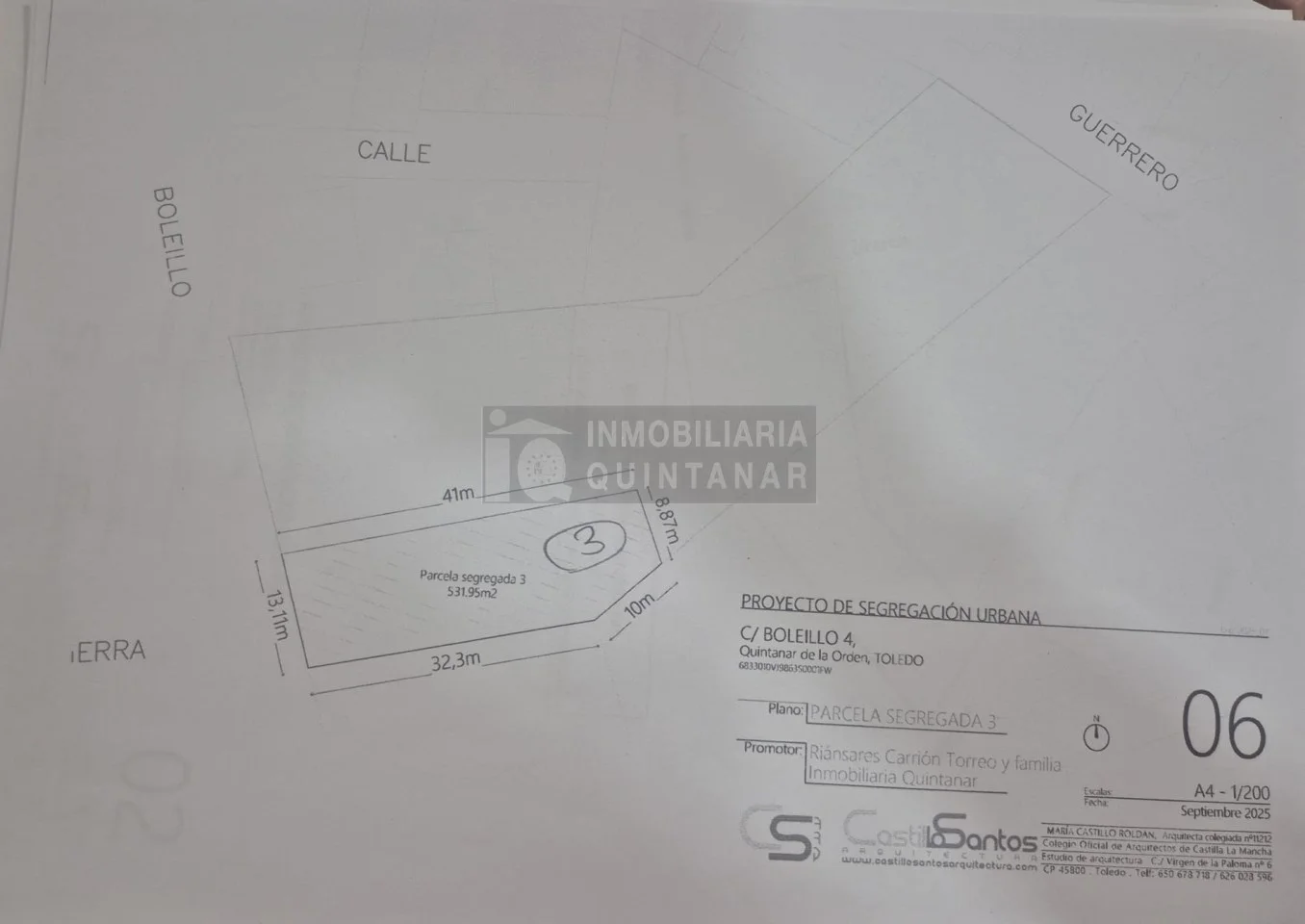 Residential plot with 532 m²