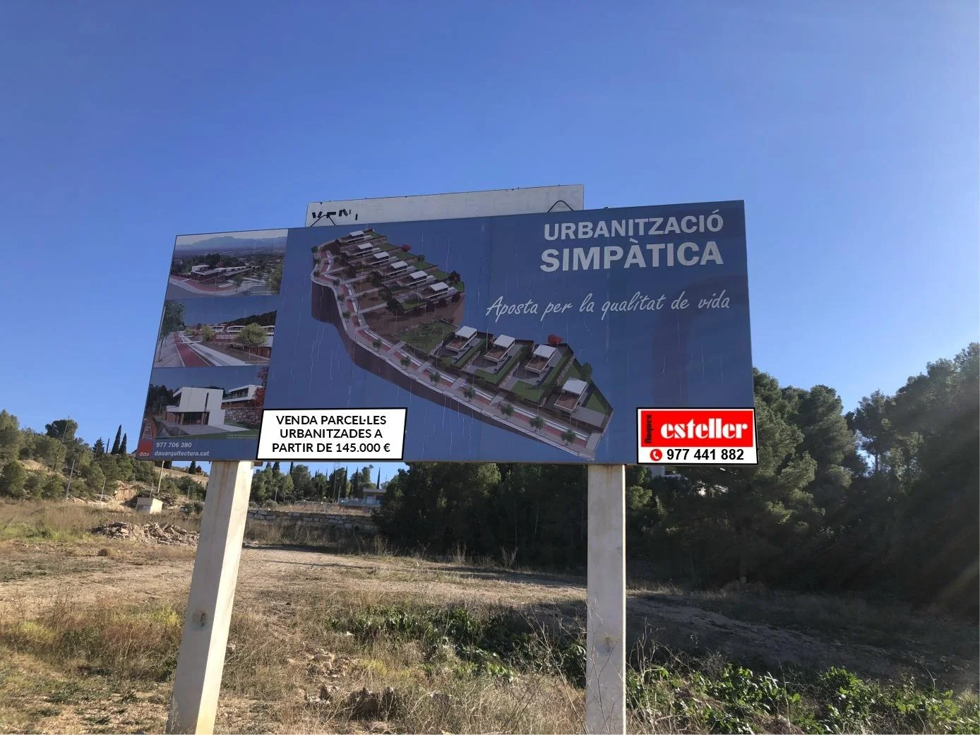 Parcela urbana en Tortosa con vistas al valle