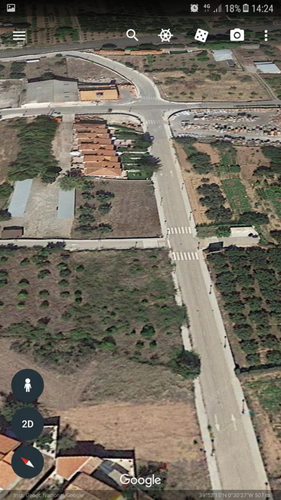 Urban plot with four-home project